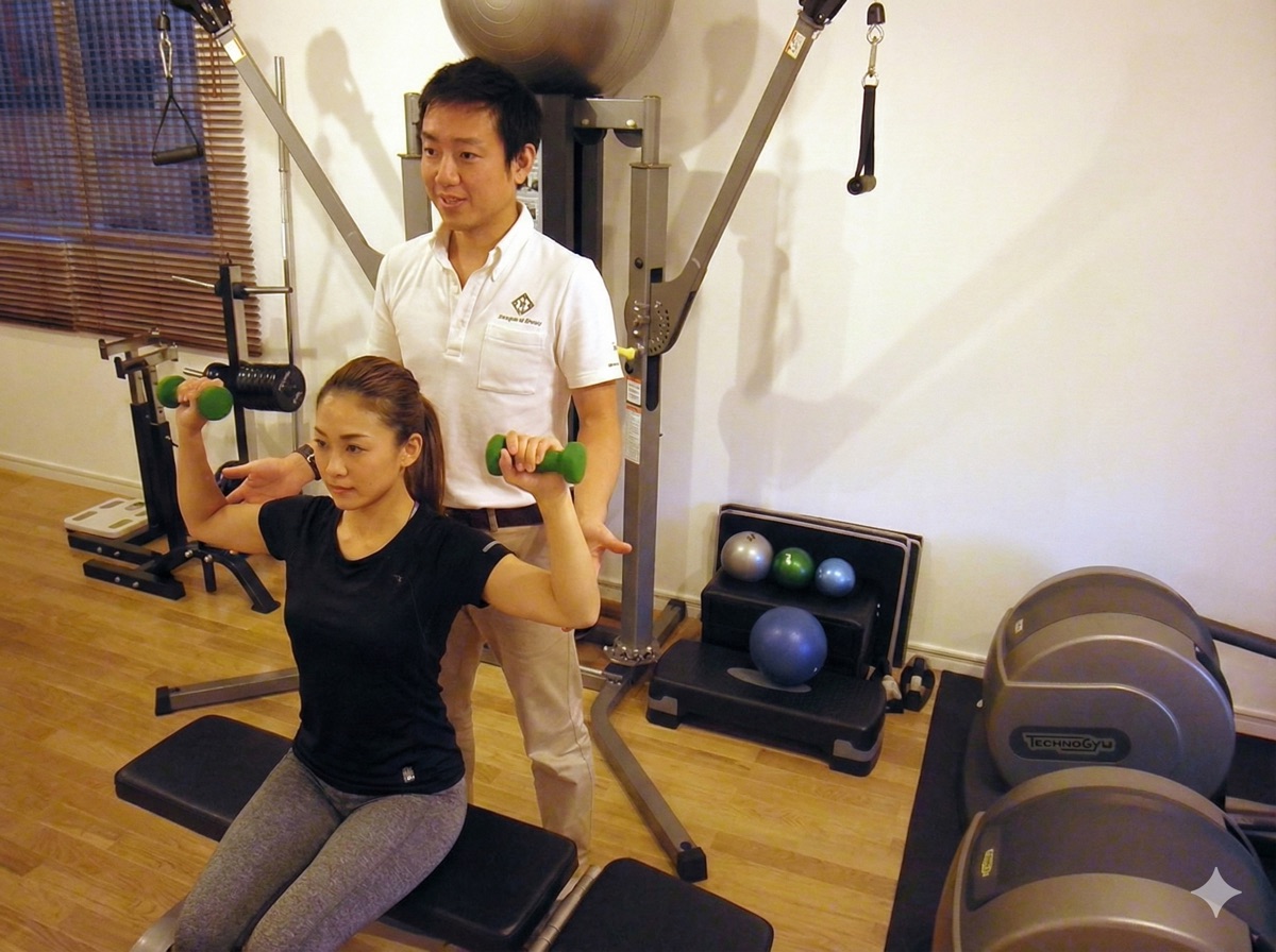 加圧トレーニング風景