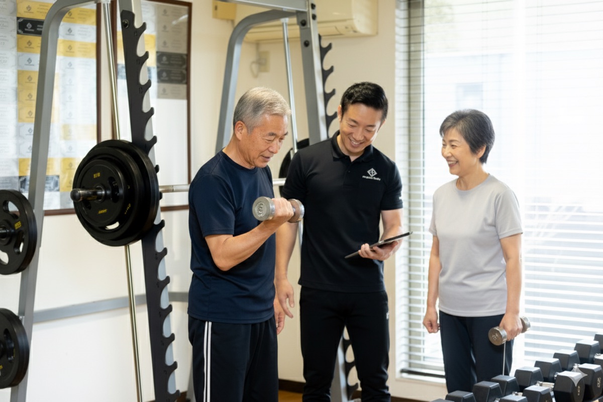 シニアトレーニング風景